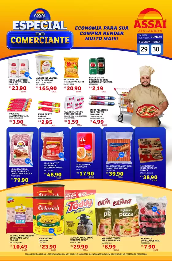 Catálogo Assaí Atacadista | Encarte Assaí Atacadista 48508-813 | 2026-06-29T00:00:00.000Z - 2026-06-30T00:00:00.000Z