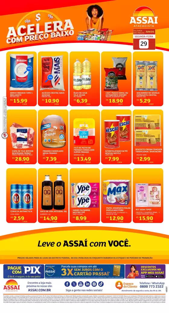 Catálogo Assaí Atacadista | Encarte Assaí Atacadista 48507-226 | 2026-06-29T00:00:00.000Z - 2026-06-29T00:00:00.000Z