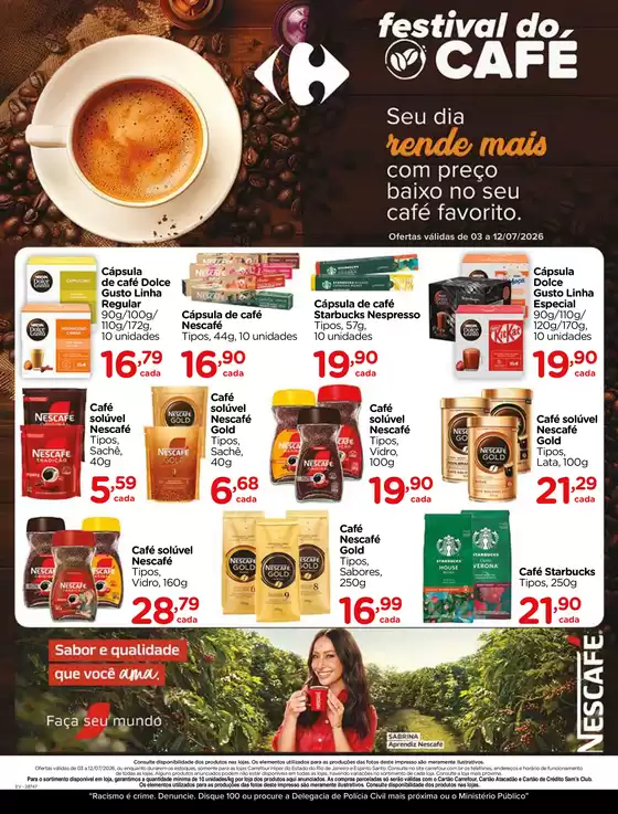 Catálogo Carrefour | FESTIVAL DO CAFÉ | 2026-07-03T00:00:00.000Z - 2026-07-12T00:00:00.000Z