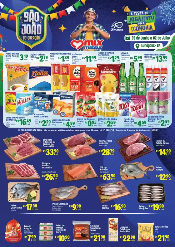 Catálogo Supermercados Mateus | Regular | 2026-06-29T00:00:00.000Z - 2026-07-02T00:00:00.000Z