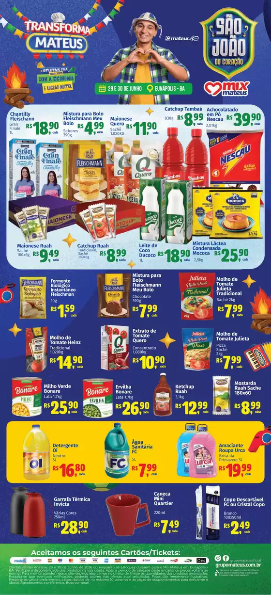 Catálogo Supermercados Mateus | Transforma Mateus | 2026-06-29T00:00:00.000Z - 2026-06-30T00:00:00.000Z