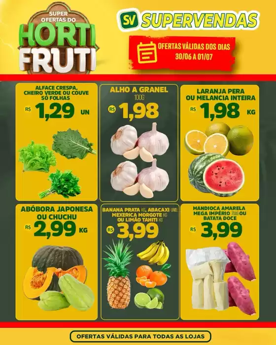 Catálogo Vivendas Supermercado | HORTI FRUTI | 2026-06-30T00:00:00.000Z - 2026-07-01T00:00:00.000Z