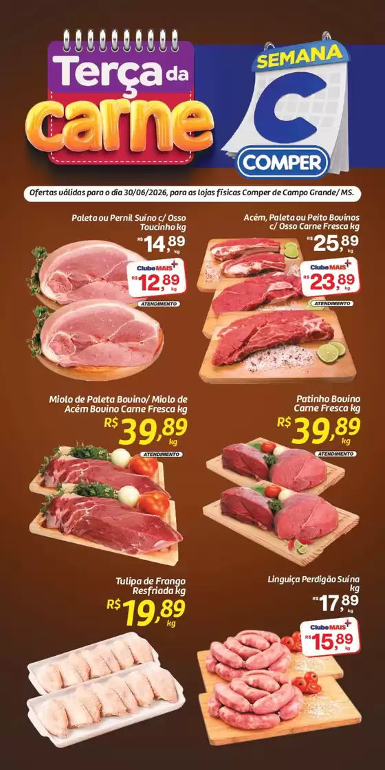 Catálogo Comper | Terça da Carne | 2026-06-30T00:00:00.000Z - 2026-06-30T00:00:00.000Z