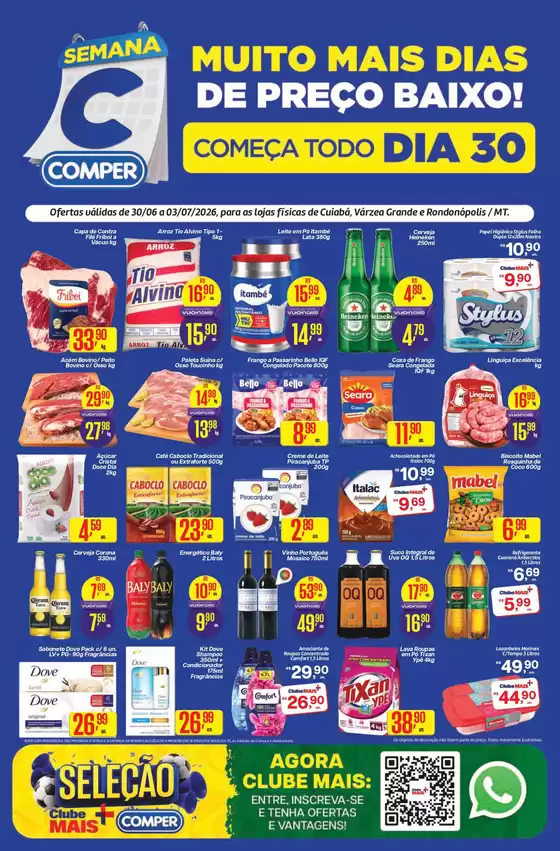 Catálogo Comper | Ótima oferta para caçadores de pechinchas | 2026-06-30T00:00:00.000Z - 2026-07-03T00:00:00.000Z