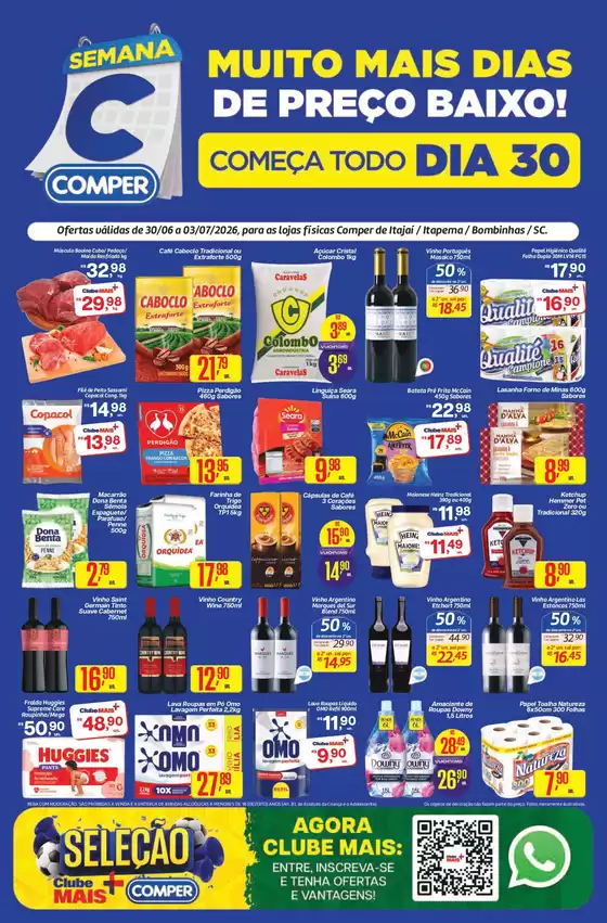 Catálogo Comper | Ofertas e promoções atuais | 2026-06-30T00:00:00.000Z - 2026-07-03T00:00:00.000Z