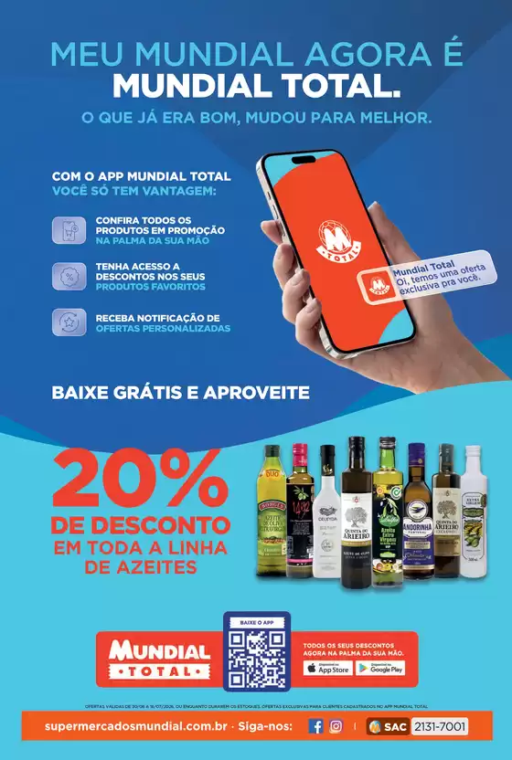Catálogo Supermercados Mundial | Encarte Supermercados Mundial | 2026-06-30T00:00:00.000Z - 2026-07-17T00:00:00.000Z