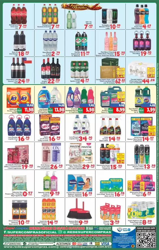 Catálogo Rede Super Compras | Encarte Rede Super Compras | 2026-06-30T00:00:00.000Z - 2026-07-02T00:00:00.000Z