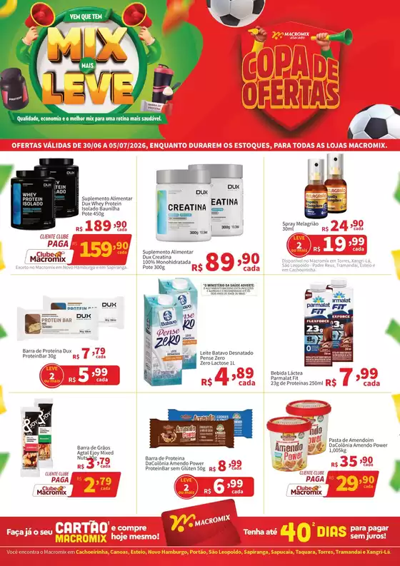 Catálogo Macromix Atacado | Ótima oferta para todos os clientes | 2026-06-30T00:00:00.000Z - 2026-07-05T00:00:00.000Z