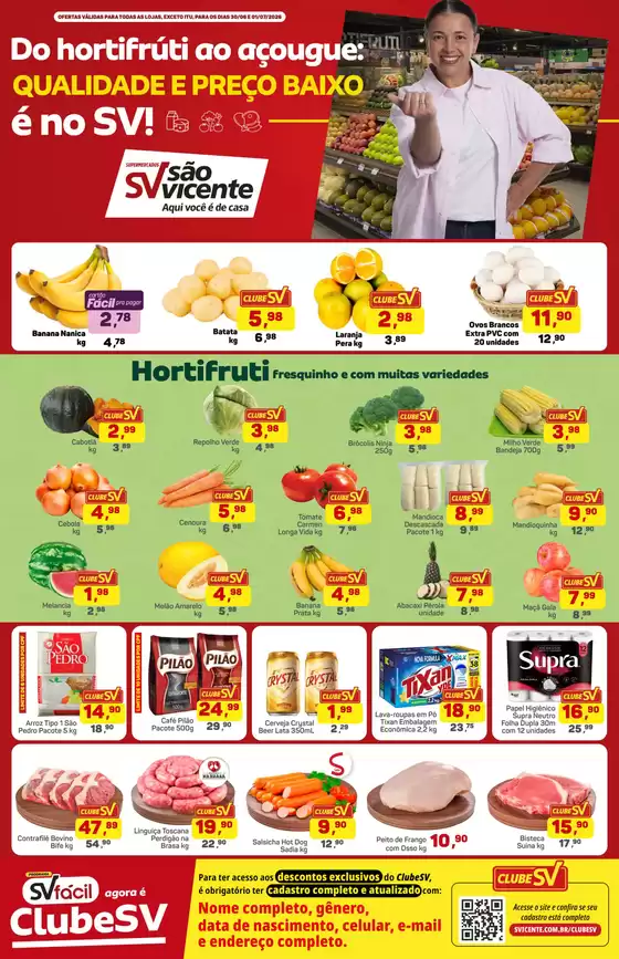 Catálogo Supermercados São Vicente | Descontos e promoções | 2026-06-30T00:00:00.000Z - 2026-07-01T00:00:00.000Z