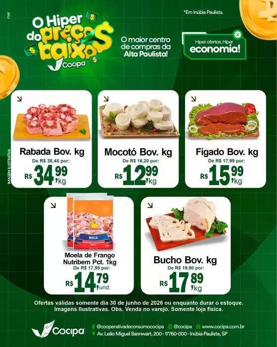 Catálogo Cocipa em Jaguaretama | Ofertas exclusivas para nossos clientes | 2026-06-30T00:00:00.000Z - 2026-06-30T00:00:00.000Z