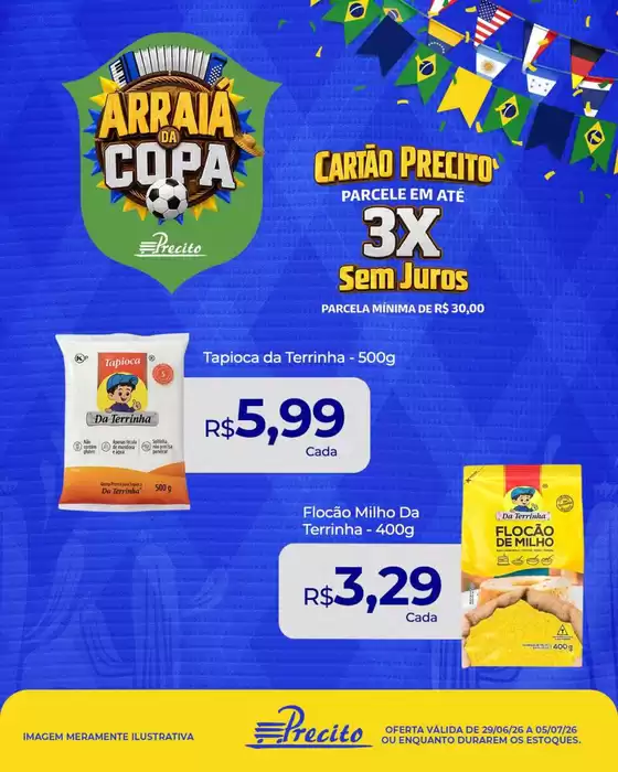 Catálogo Supermercado Precito | Grandes descontos em produtos selecionados | 2026-06-29T00:00:00.000Z - 2026-07-05T00:00:00.000Z