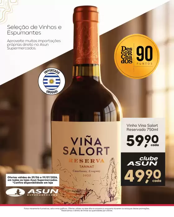 Catálogo Asun | Exclusivo Vinhos e Espumantes | 2026-06-29T00:00:00.000Z - 2026-07-19T00:00:00.000Z