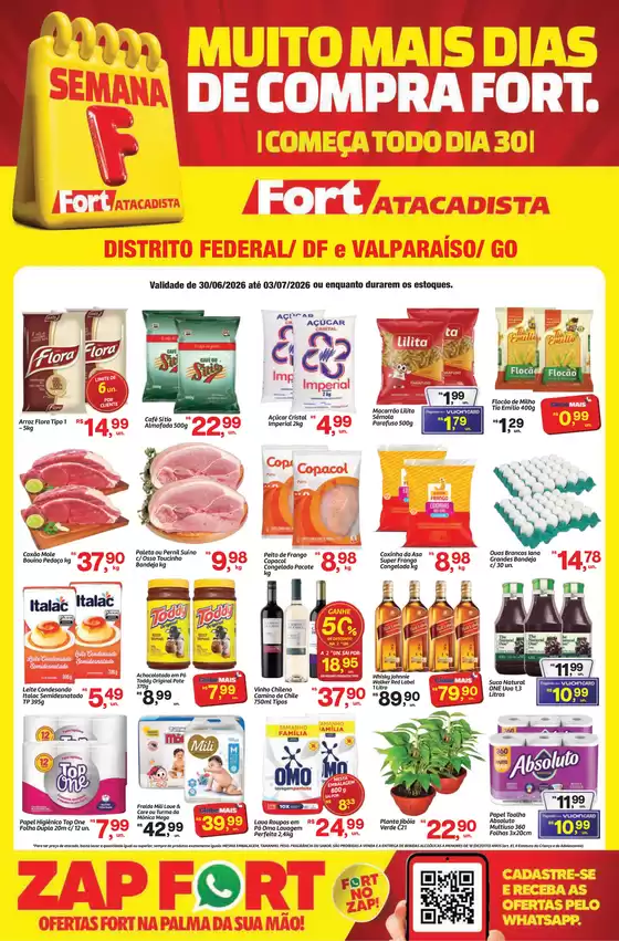 Catálogo Fort Atacadista | DF Fort Semana F SEMANAL 30 a 03 JUN JUL 26 | 2026-06-30T00:00:00.000Z - 2026-07-03T00:00:00.000Z