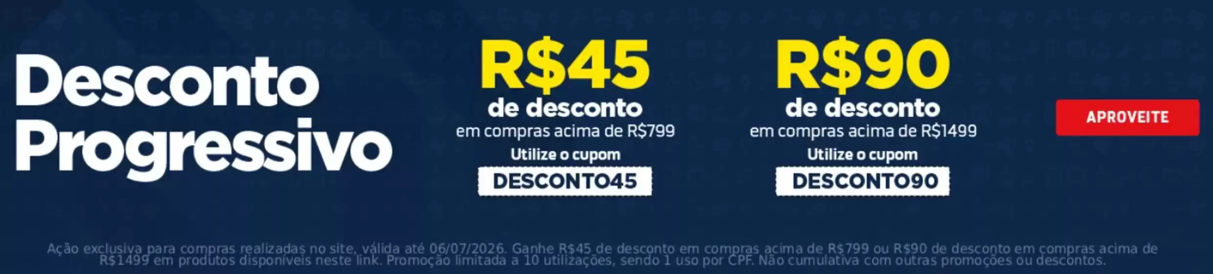 Catálogo Chatuba | Desconto progresivo | 2026-07-01T00:00:00.000Z - 2026-07-06T00:00:00.000Z