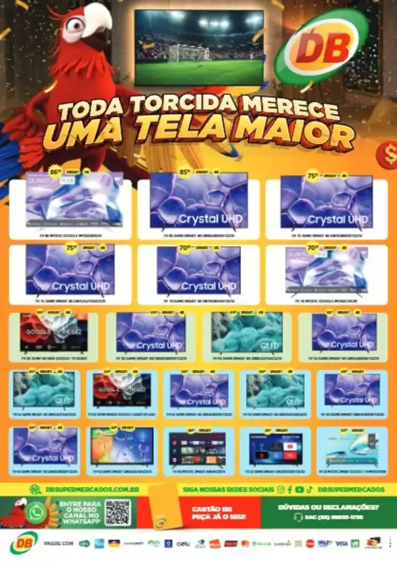Catálogo DB Supermercados | Toda Torcida Merece Uma Tela Maior | 2026-07-01T00:00:00.000Z - 2026-07-10T00:00:00.000Z