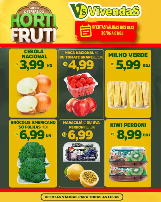 Catálogo Vivendas Supermercado | Hortifruti | 2026-07-01T00:00:00.000Z - 2026-07-01T00:00:00.000Z