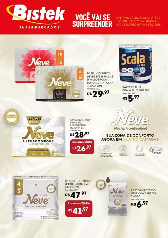 Catálogo Bistek Supermercados | Ótima oferta para caçadores de pechinchas | 2026-07-01T00:00:00.000Z - 2026-07-14T00:00:00.000Z