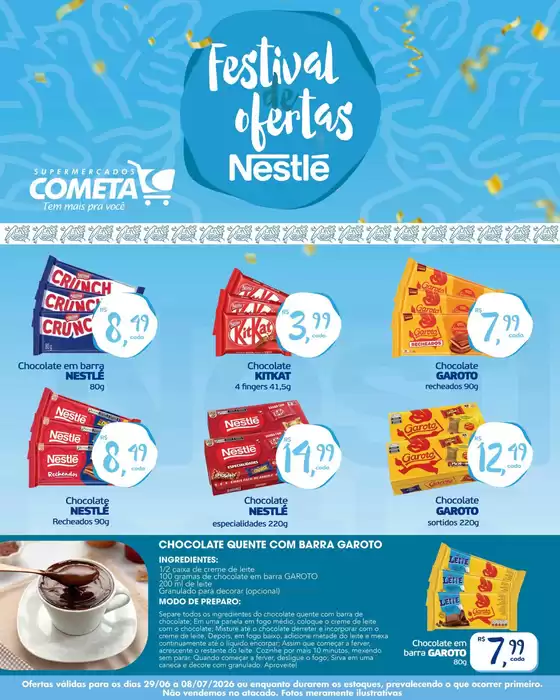 Catálogo Cometa Supermercados em Belo Horizonte | Festival De Ofertas | 2026-07-01T00:00:00.000Z - 2026-07-08T00:00:00.000Z