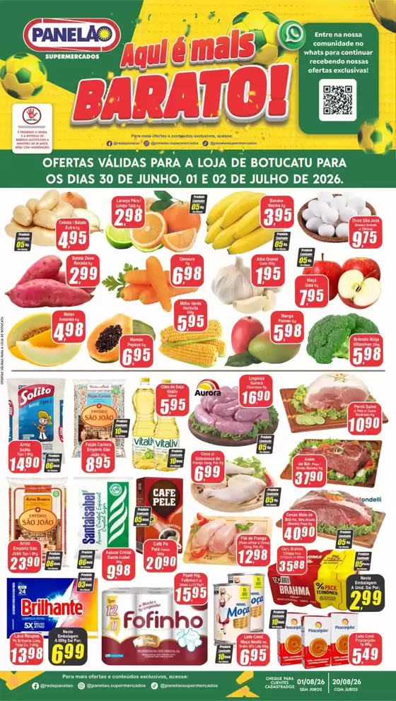 Catálogo Panelão em Belo Horizonte | Melhores ofertas para compradores econômicos | 2026-06-30T00:00:00.000Z - 2026-07-02T00:00:00.000Z