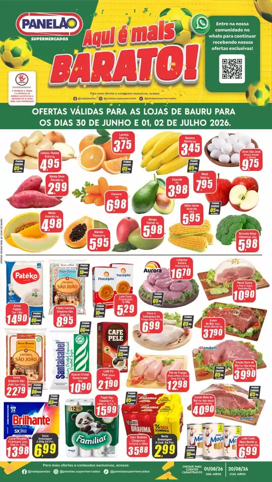 Catálogo Panelão em Belo Horizonte | Ofertas especiais para você | 2026-06-30T00:00:00.000Z - 2026-07-02T00:00:00.000Z