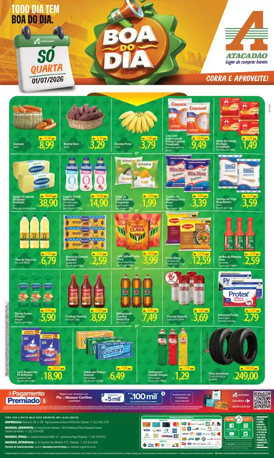Catálogo Atacadão em Belo Horizonte | Atacadão - Boa do Dia | 2026-07-01T00:00:00.000Z - 2026-07-01T00:00:00.000Z
