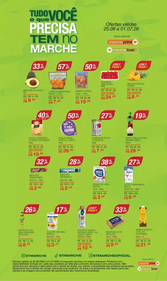 Catálogo St Marche | Economize agora com nossas ofertas | 2026-06-25T00:00:00.000Z - 2026-07-26T00:00:00.000Z
