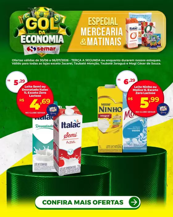 Catálogo Semar Supermercado | Ofertas especiais para você | 2026-06-30T00:00:00.000Z - 2026-07-06T00:00:00.000Z