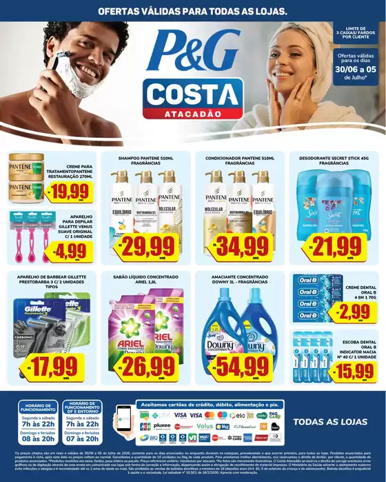 Catálogo Costa Atacadão | Ofertas Costa Atacadão | 2026-06-30T00:00:00.000Z - 2026-07-05T00:00:00.000Z