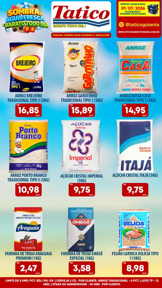 Catálogo Tatico | Pechinchas e ofertas atuais | 2026-07-01T00:00:00.000Z - 2026-07-01T00:00:00.000Z