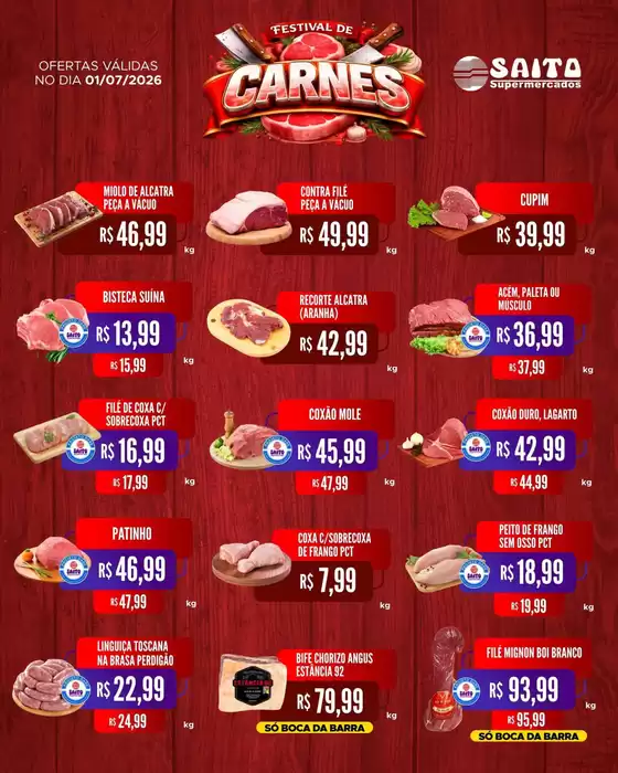 Catálogo Saito Supermercados em Botucatu | Nossas melhores ofertas para você | 2026-07-01T00:00:00.000Z - 2026-07-01T00:00:00.000Z