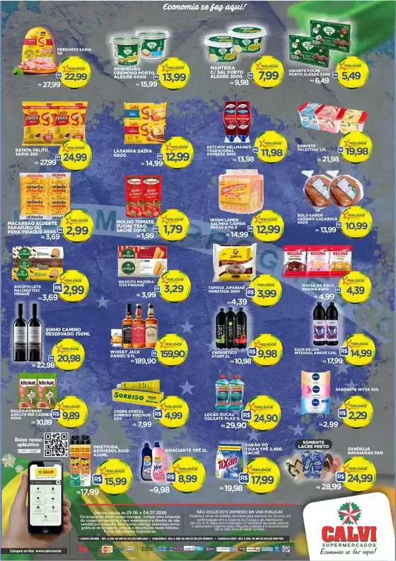 Catálogo Calvi Supermercados | Seleção De Ofertas | 2026-07-01T00:00:00.000Z - 2026-07-04T00:00:00.000Z