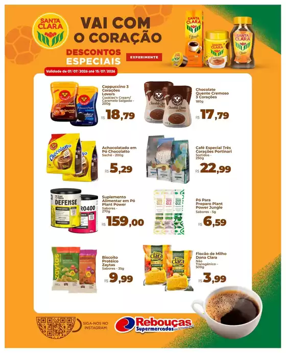 Catálogo Rebouças Supermercados em Botucatu | Ofertas e promoções atuais | 2026-07-01T00:00:00.000Z - 2026-07-15T00:00:00.000Z