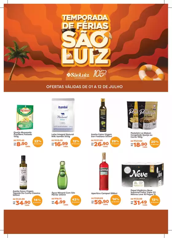 Catálogo Mercadinhos São Luiz | Especial de Férias | 2026-07-01T00:00:00.000Z - 2026-07-12T00:00:00.000Z