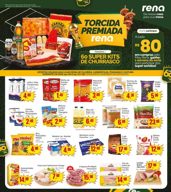 Catálogo Supermercados Rena | Capa Oliveira Carmopolis. Itaguara e Juatuba 29 a 05.07 compressed | 2026-06-29T00:00:00.000Z - 2026-07-05T00:00:00.000Z