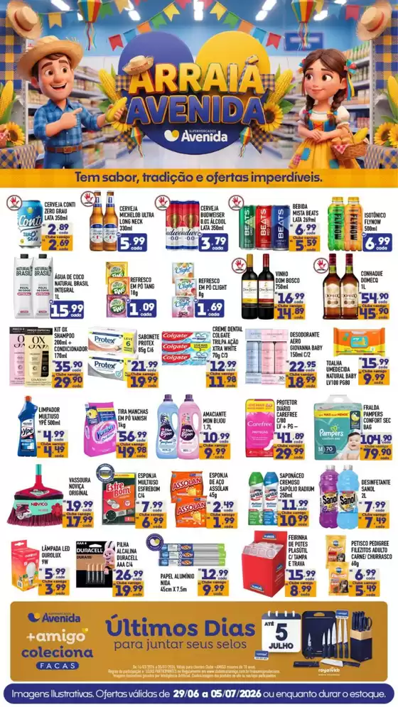 Catálogo Supermercados Avenida | Economize agora com nossas ofertas | 2026-06-29T00:00:00.000Z - 2026-07-05T00:00:00.000Z