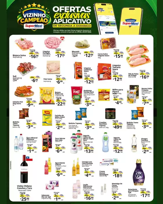 Catálogo SuperMaxi | Ofertas Exclusivas Aplicativo | 2026-07-01T00:00:00.000Z - 2026-07-05T00:00:00.000Z