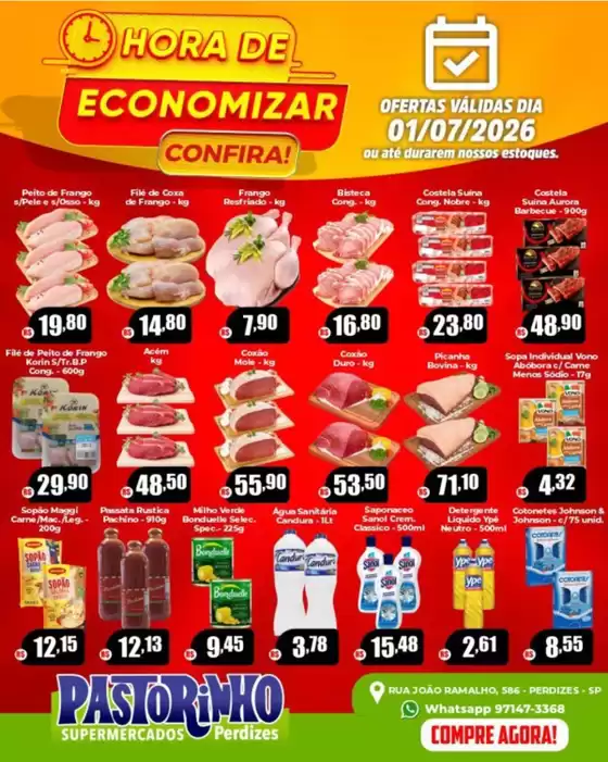 Catálogo Supermercado Pastorinho | Melhores ofertas e descontos | 2026-07-01T00:00:00.000Z - 2026-07-01T00:00:00.000Z
