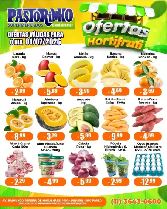 Catálogo Supermercado Pastorinho | Nossas melhores pechinchas | 2026-07-01T00:00:00.000Z - 2026-07-01T00:00:00.000Z