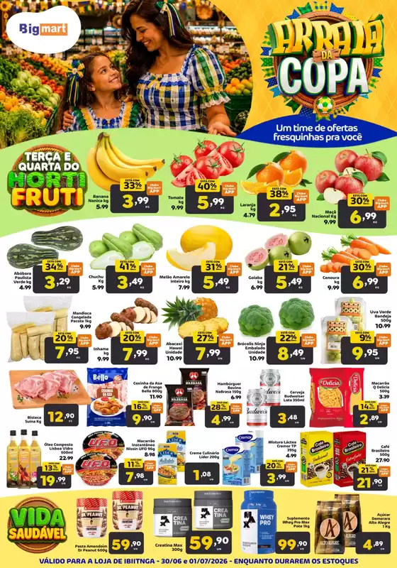 Catálogo Bigmart | Ofertas exclusivas | 2026-07-01T00:00:00.000Z - 2026-07-01T00:00:00.000Z