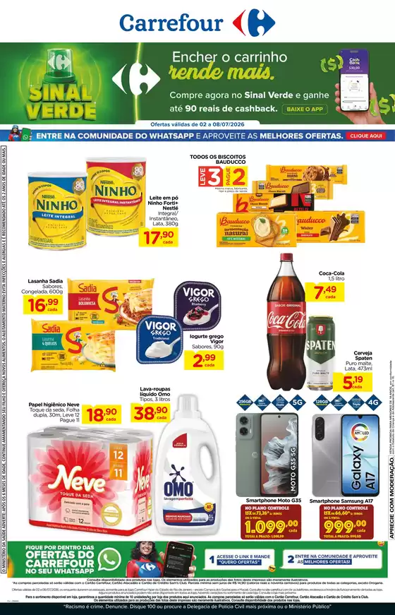 Catálogo Carrefour | SINAL VERDE | 2026-07-02T00:00:00.000Z - 2026-07-08T00:00:00.000Z