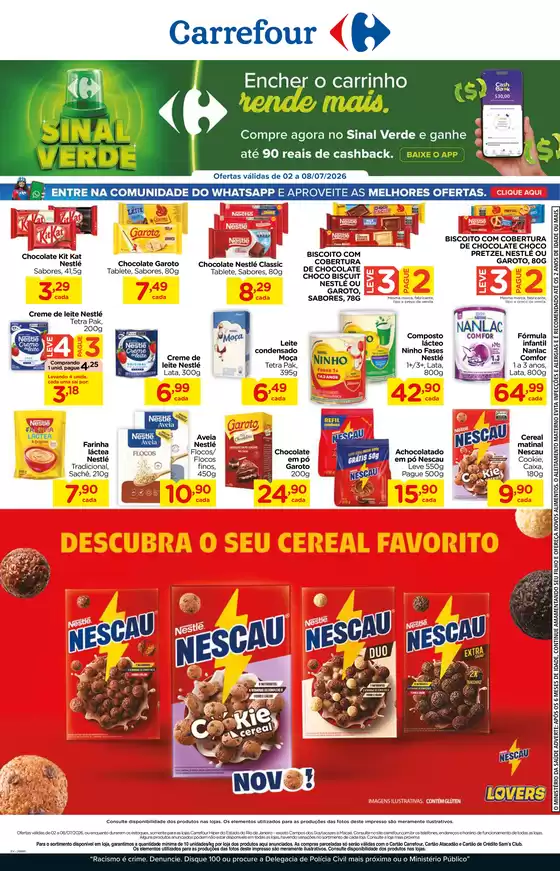 Catálogo Carrefour | SINAL VERDE [COOP] | 2026-07-02T00:00:00.000Z - 2026-07-08T00:00:00.000Z