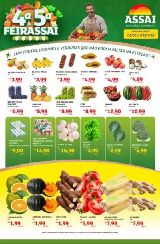 Catálogo Assaí Atacadista em São José dos Campos | Encarte Assaí Atacadista 167456-529 | 2026-07-01T00:00:00.000Z - 2026-07-02T00:00:00.000Z