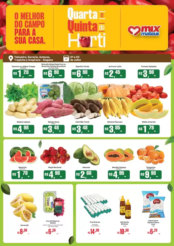 Catálogo Supermercados Mateus em Viana | Dia de Feira | 2026-06-30T00:00:00.000Z - 2026-07-02T00:00:00.000Z
