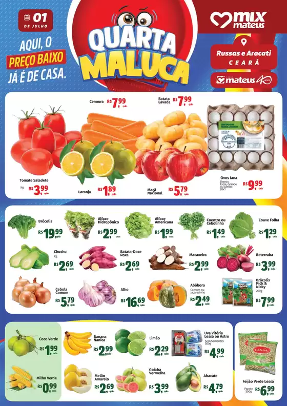 Catálogo Supermercados Mateus em Viana | quarta maluca | 2026-06-30T00:00:00.000Z - 2026-07-01T00:00:00.000Z