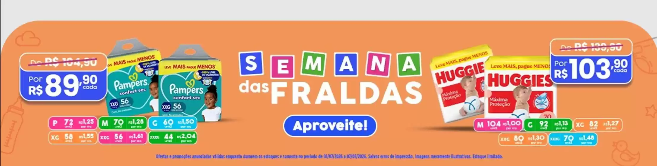 Catálogo Drogaria Catarinense | Semana das fraldas ! | 2026-07-01T00:00:00.000Z - 2026-07-07T00:00:00.000Z
