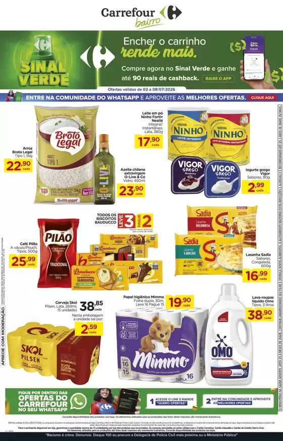 Catálogo Carrefour Bairro | Descontos e promoções | 2026-07-02T00:00:00.000Z - 2026-07-08T00:00:00.000Z