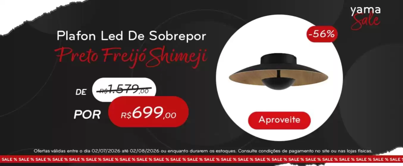 Catálogo Lustres Yamamura | Ofertas Lustres Yamamura | 2026-07-02T00:00:00.000Z - 2026-08-02T00:00:00.000Z