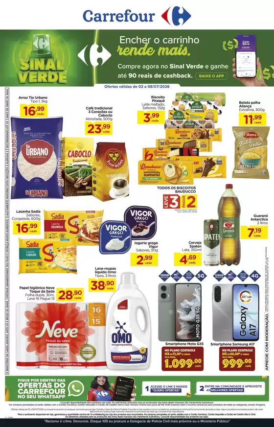 Catálogo Carrefour | Ofertas especiais para você | 2026-07-02T00:00:00.000Z - 2026-07-08T00:00:00.000Z