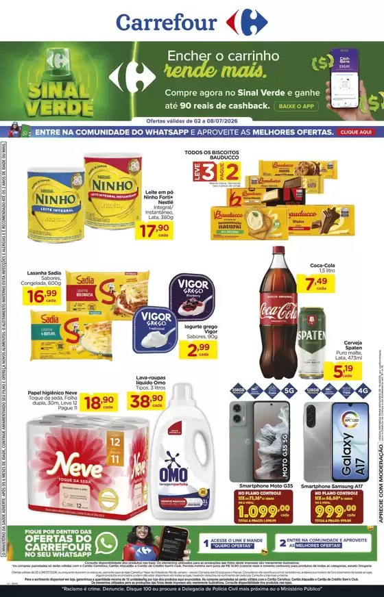 Catálogo Carrefour | Ofertas exclusivas para nossos clientes | 2026-07-02T00:00:00.000Z - 2026-07-08T00:00:00.000Z