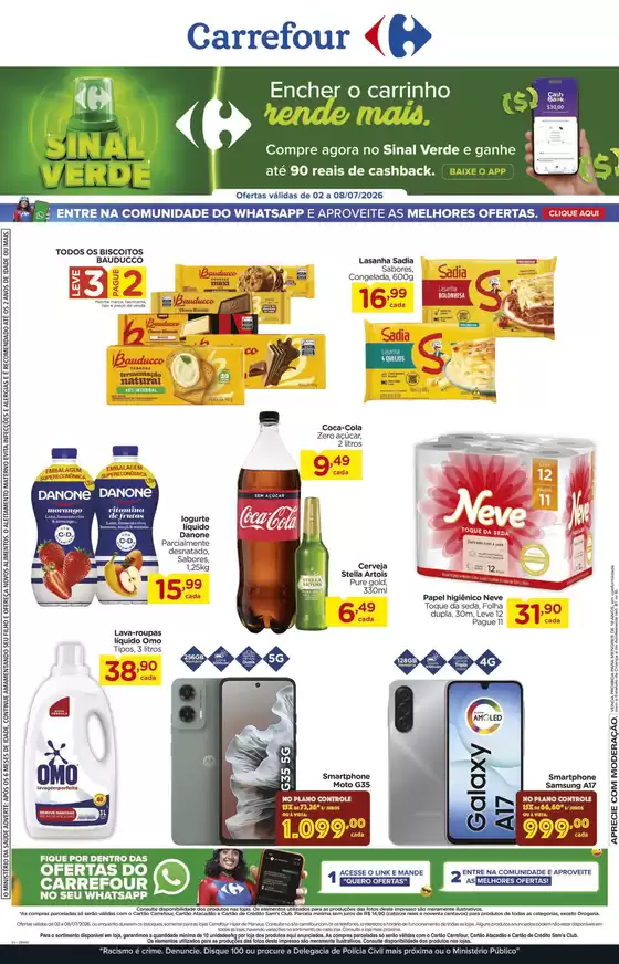Catálogo Carrefour | Ótima oferta para todos os clientes | 2026-07-02T00:00:00.000Z - 2026-07-08T00:00:00.000Z